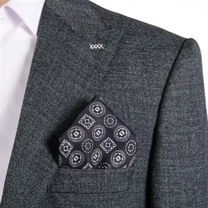 دستمال جیب طرح کاشی da16