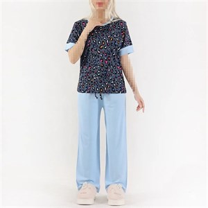 ست راحتی تیشرت وشلوار کلودی (3392)