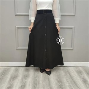 دامن ماکسی دکمه دار 618