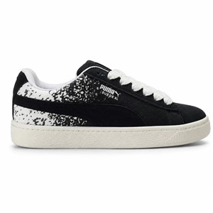 کفش کتانی پوما مدل Suede XL مشکی سفید کد 295430