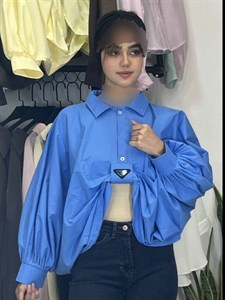 شومیز زنانه کمر گره‌ای Prada