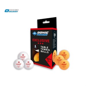 توپ پینگ پنگ برند دونیک شیلدکروت Exclusive 3 Stars بسته 6 عددی