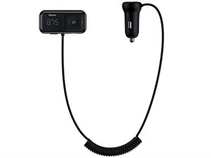 شارژر فندکی فست شارژ ماشین با قابلیت پخش موسیقی و تماس بیسوس CCMT-E01