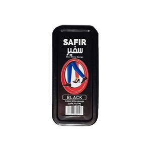 واکس کفش سفیر مدل اسفنجی بلک کد 295448