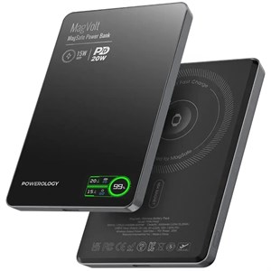 پاوربانک وایرلس 5000 پاورولوژی Powerology اصل مدل PPBCHA62