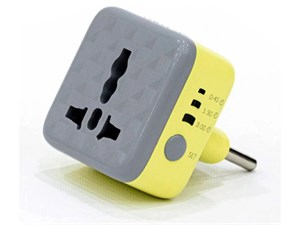 محافظ برق و تبدیل هوشمند تایمردار هادرون Hadron Electric protector and smart switch with timer P103