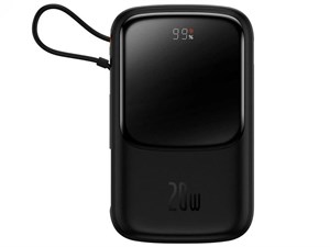 پاوربانک شارژر سریع 20 وات 10000 بیسوس Baseus Qpow Pro Fast Charge Power Bank PPQD020001