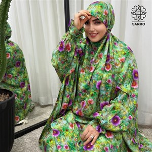 چادرنماز آستین‌دار باغ بهشت