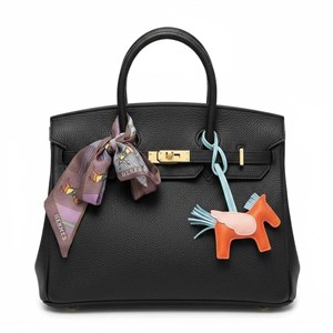 کیف چرم HERMES وارداتی مشکی، هرمس