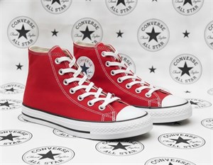 کانورس آل استار ساق‌بلند قرمز / converse