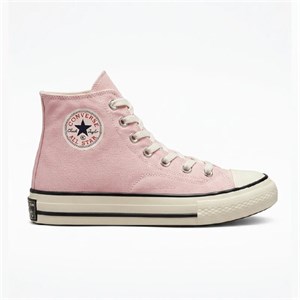 کانورس آل استار ساق‌بلند صورتی / converse
