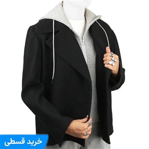پالتو کوتاه کلاه دار کلوین