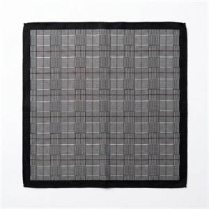 پوشت دستدوز ابریشم ایتالیایی طرح پرنس دوگال مشکی برند Dressman