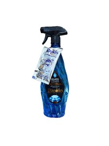 شیشه پاک کن ۵۰۰ میلی لیتر آبی راپیدو