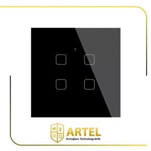 کلید لمسی هوشمند چهار پل wifi ارمغان