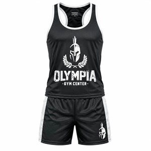 ست تاپ و شلوارک ورزشی OLIMPIA کد 51067