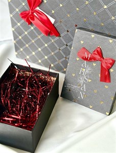 باکس هدیه جذاب قلب قلبی طلاکوبی باکس کوچک ارسال رایگان