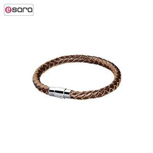 دستبند چرمی روزینی مدل MB13 Rosiny MB13 Bracelets