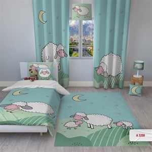 روتختی کودکانه برند مینوریا کیدز طرح گوسفند کد p-187