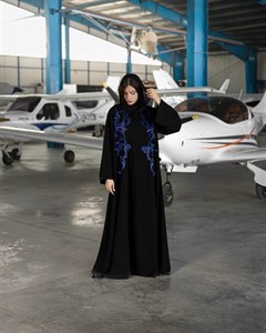 عبا آسمان آبی