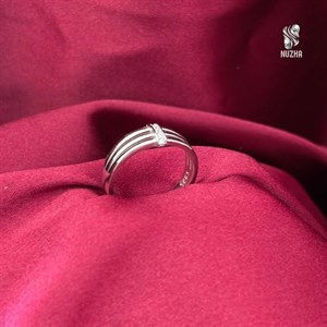 حلقه نقره مردانه کدhm1031 