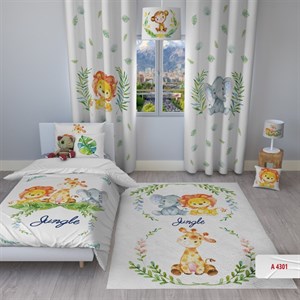 روتختی کودکانه برند مینوریا کیدز طرح حیوانات کد p-194