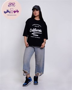 تیشرت باکسی زنانه