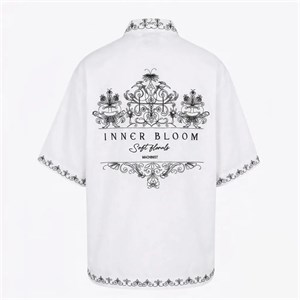 پیراهن باکسی گلدوزی طرح inner bloom برند Machinist