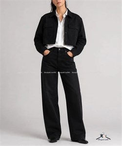 کت کراپ مشکی H&M