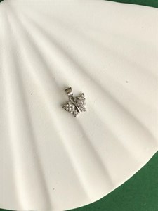 پلاک نقره پروانه