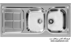 سینک ظرفشویی اخوان روکار مدل 148-NEW 