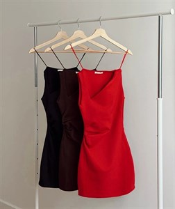پیراهن میدی یقه کج Zara328