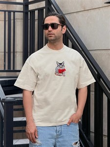 تیشرت گلدوزی گربه
