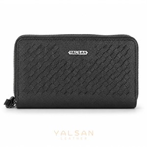 کیف پول زنانه چرم یلسان مدل غزال کد 051-BF