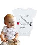 YOUNGER TREE Newborn Baby Boy Girls Summer Clothes Romper Funny Saying Letters Heart Print Bodysuits Jumpsuits Onesies Outfit