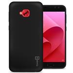 Zenfone 4 Selfie Pro Case, CoverON FlexGuard Series Premium Slim Fit Flexible TPU Rubber Phone Cover for Asus Black 