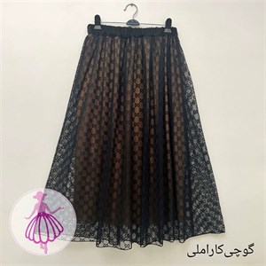 دامن توری گوچی بلند