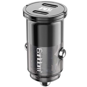 شارژر فندکی فست شارژ ماشین تایپ سی 36 وات ارلدام CC45