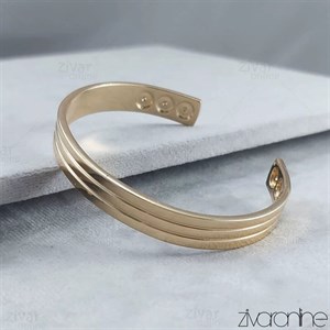 دستبند النگویی برند سابونا رزگلد 40160