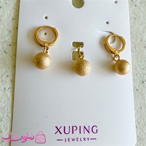 نیم ست زنانه ژوپینگ مدل گوی طلایی کد 349