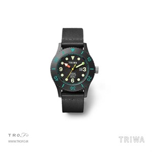 ساعت مچی عقربه ای زنانه مردانه تریوا (TRIWA) مدل SUB Ocean Plastic Orca