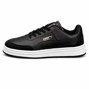 کفش کتانی مردانه مدل پوما مشکی سفید Puma