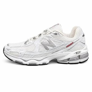 کفش کتانی مردانه مدل نیوبالانس سفید طوسی New BALANCE 740