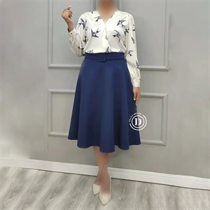 شومیز طرح دار پرستو 3031