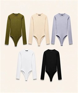 بادی نخی آستین بلند zara240