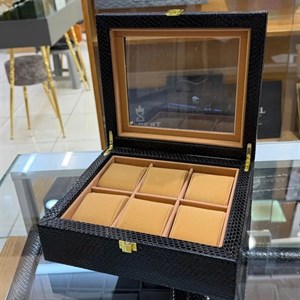 جعبه ساعت 6 خانه لوکس