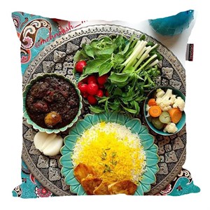 کوسن پاد آفرین مدل قورمه سبزی کد 2843