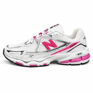 کفش کتانی مردانه مدل نیوبالانس سفید صورتی New BALANCE 740