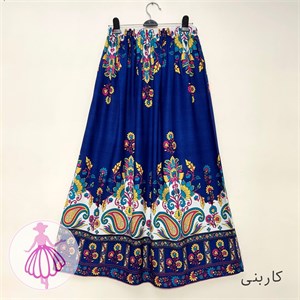 دامن نخی زنانه بلند ماهرو
