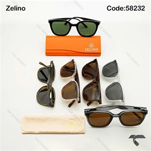 عینک آفتابی زلینو 58232 زنانه یو وی 400 پلاریزه Zelino-9822-U
